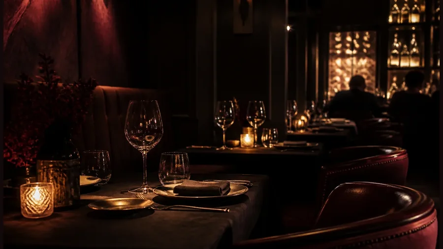 Hero-Ausschnitt des Gastronomie-Designkonzepts
